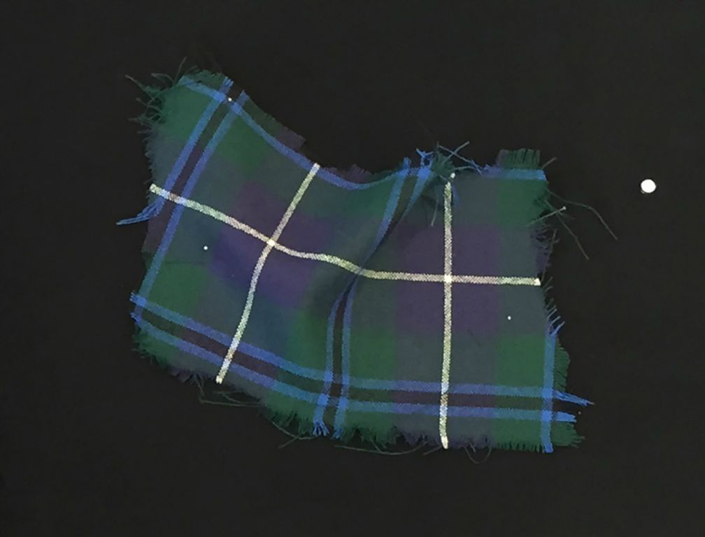 detail- Scottish fabric